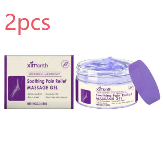 100g tube of body massage gel for joint, knee and elbow care