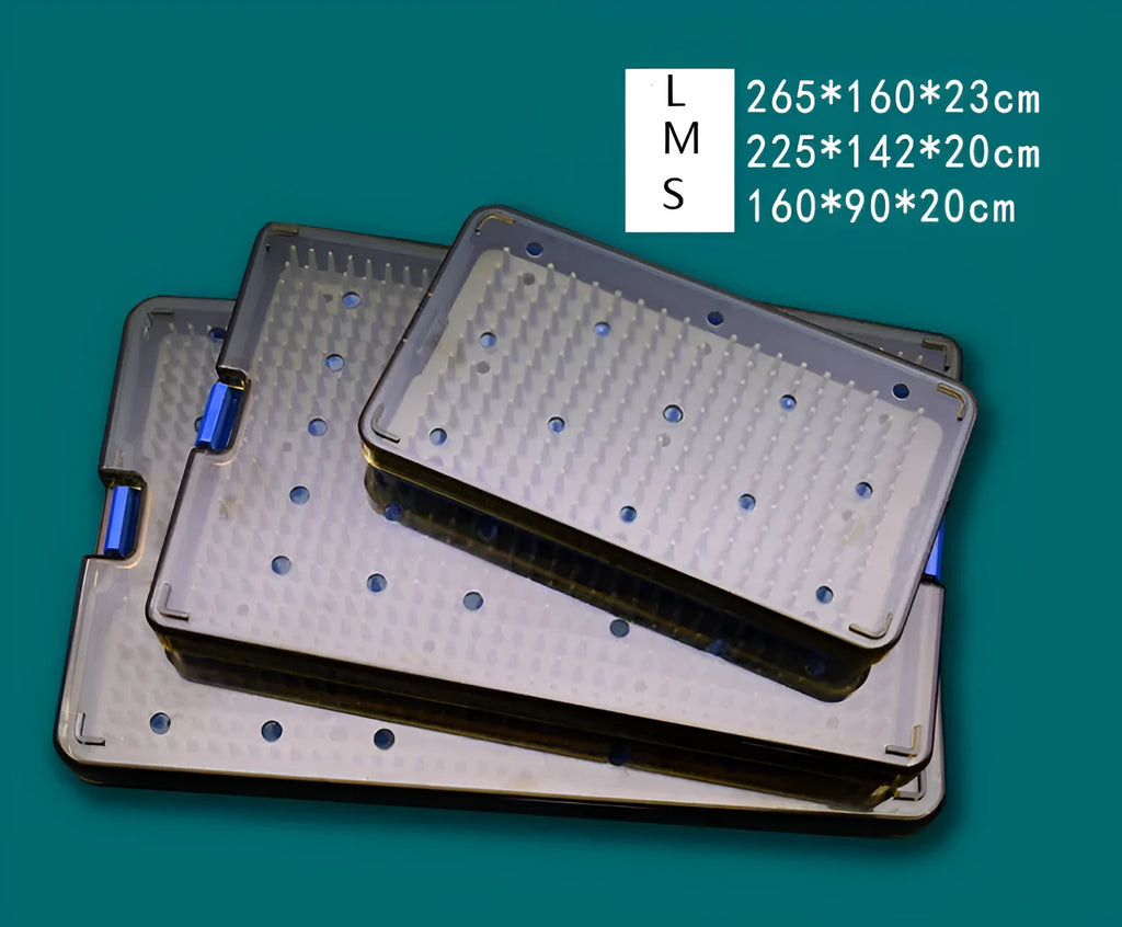 Silicone UV disinfection box shown in three sizes for sterilising phones, keys, and jewellery