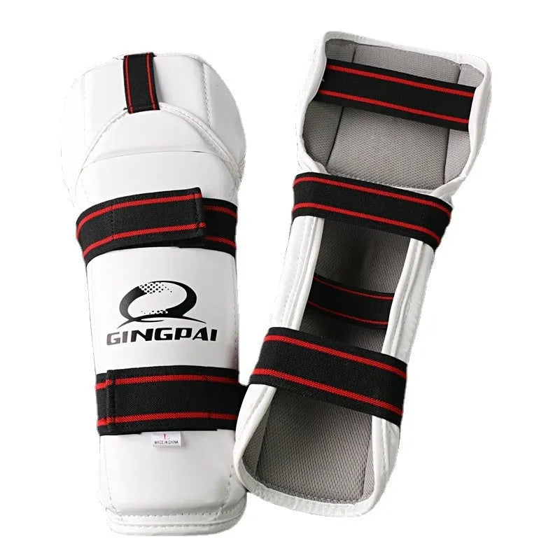Taekwondo leg protectors and arm guards protective gear set in multiple sizes