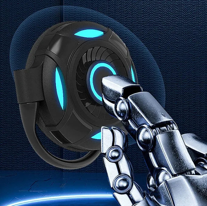 Black and white wireless gaming earphones with hanging ear design and USB charging cable