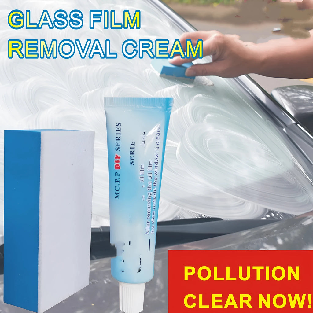 15ml bottle of automotive glass anti-fog and rain repellent treatment in a white English bag.