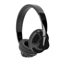 H3 wireless subwoofer headset in black colour showing all-inclusive ear design with skin-friendly ear cups