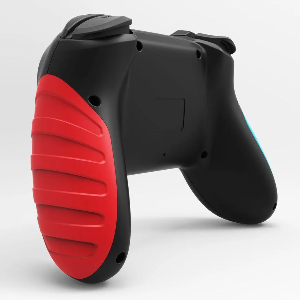 STK-7032SN wireless Bluetooth gamepad in red and blue colours for Nintendo Switch and PC gaming