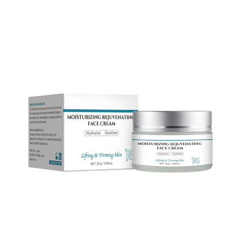30g jar of anti-aging face cream with collagen and arbutin formula