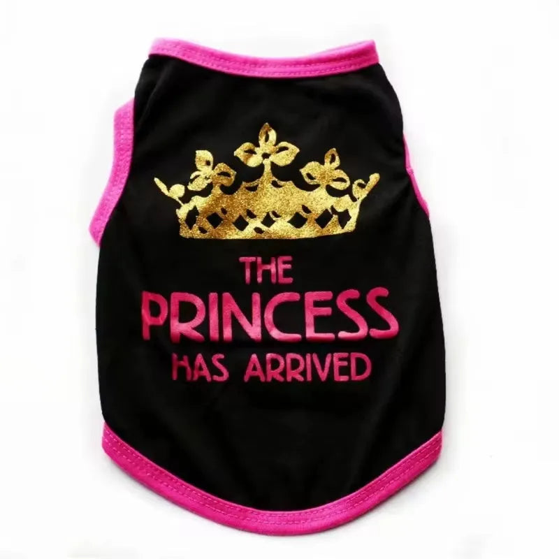 A lightweight cotton vest for puppies in a choice of colours, suitable for spring and summer wear.