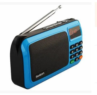 Rolton W405 portable FM radio speaker with MP3 player function in compact design