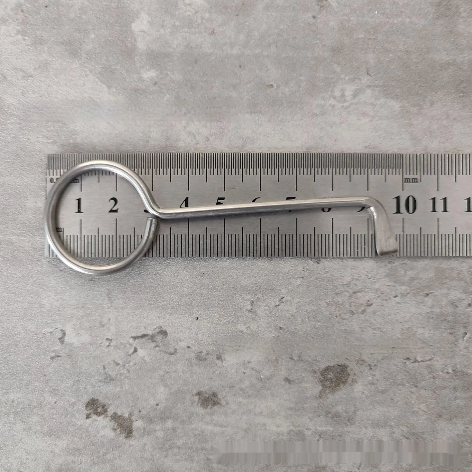 Two alloy metal wrench tools from a portable universal set for DIY and repairs.