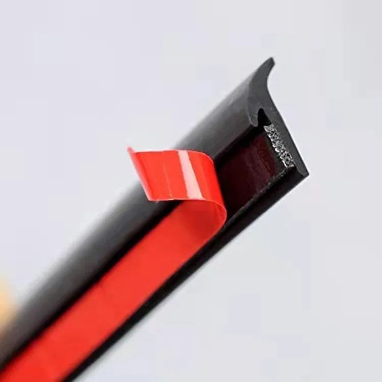 Black TPE rubber gap filler seal strip 5 metres length for car bumper