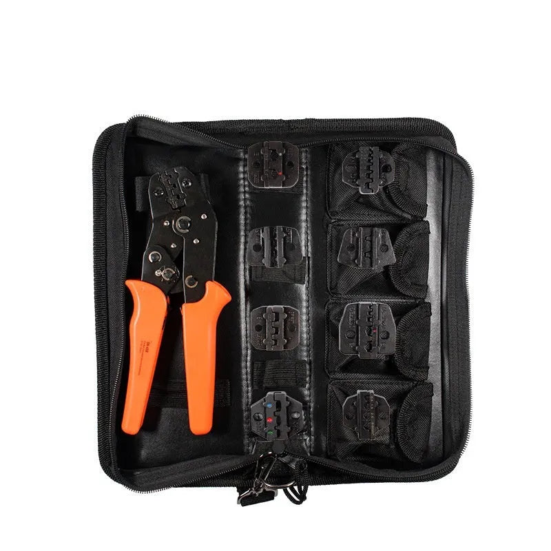 SN-48B portable multi-wrench jaw terminal crimping pliers combination suit with four jaw pairs