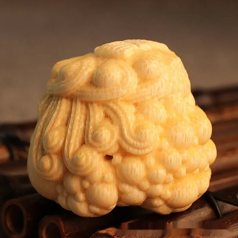Golden toad princess bamboo ornament for Children's Day decoration