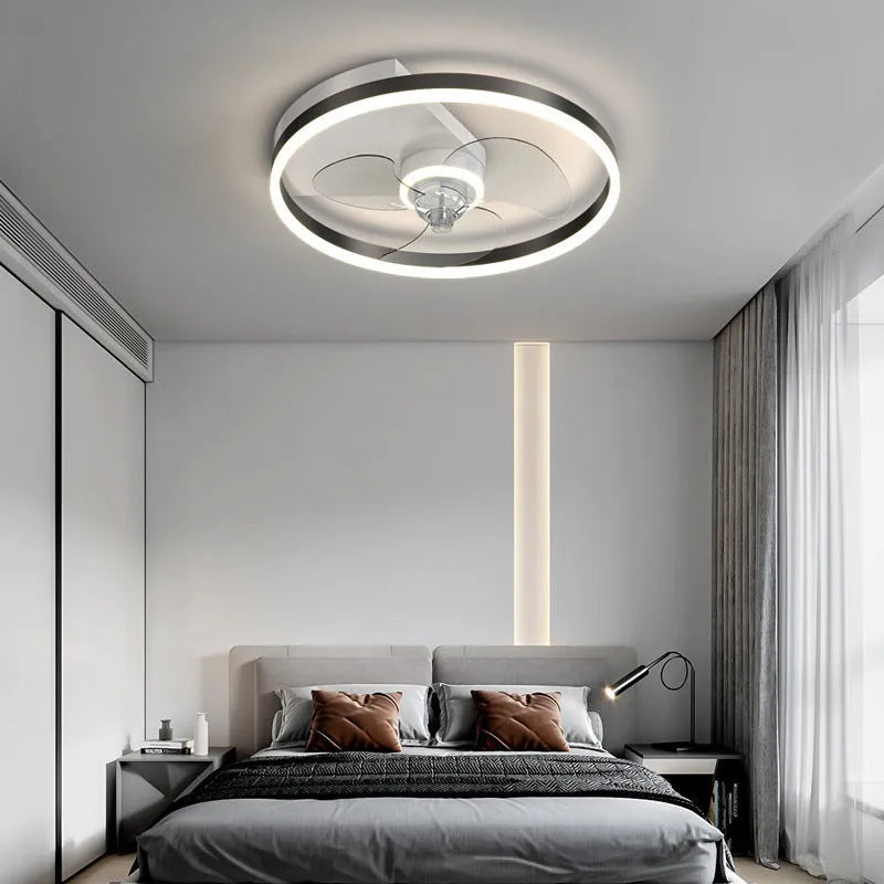 Modern Nordic ceiling lamp with iron body and LED light for children's rooms