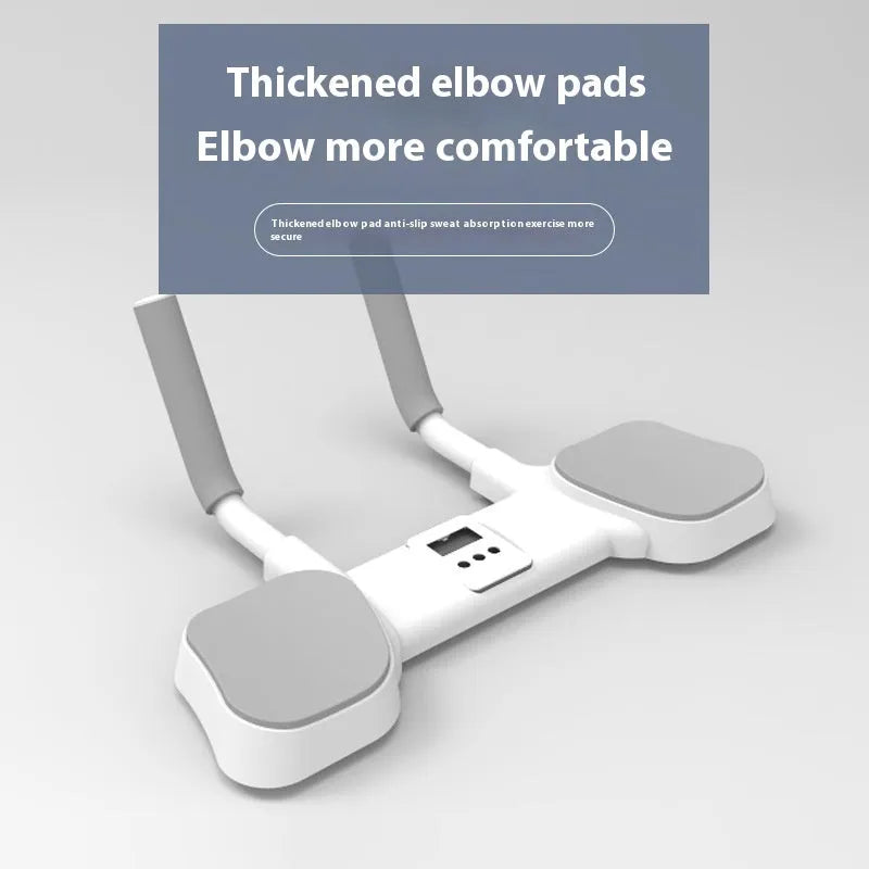 White flat support trainer with alloy aluminium frame and adjustable tension for home fitness