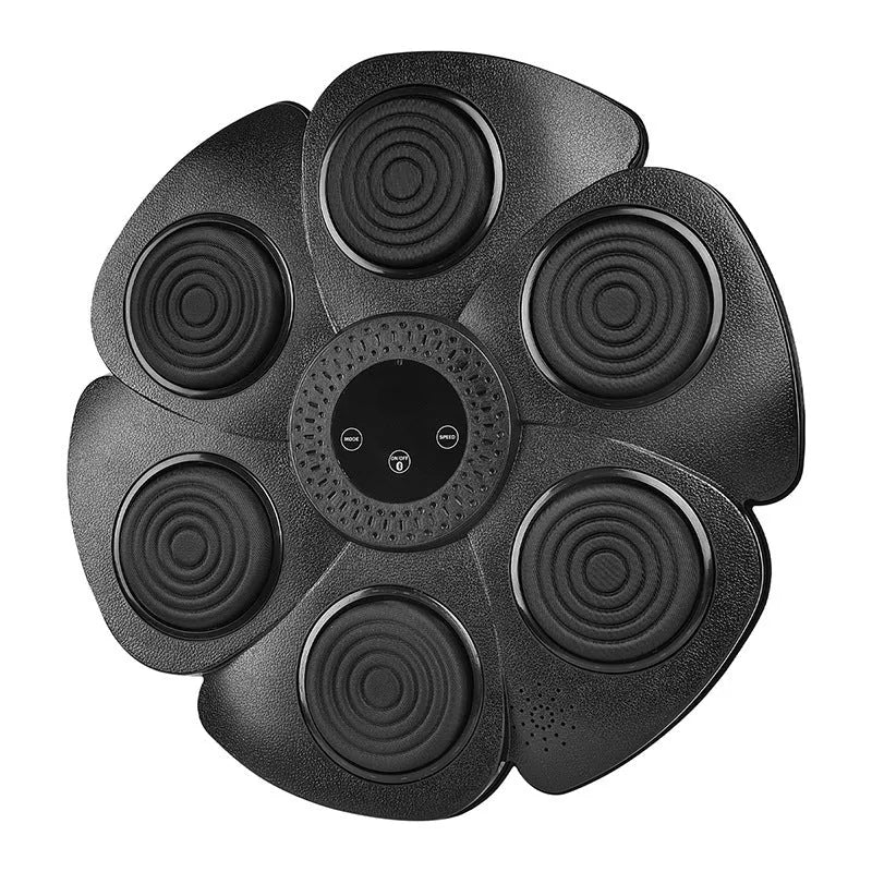 Black smart music boxing machine wall target with Bluetooth and light system