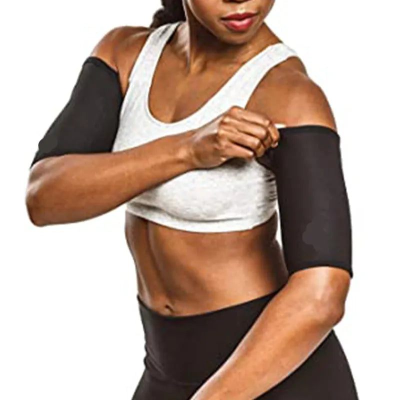 Arm band sports sweatband hand guard showing multiple colour and size options