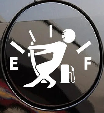 EF tank identification car sticker 12x9cm film material strong adhesive body sticker in colour options