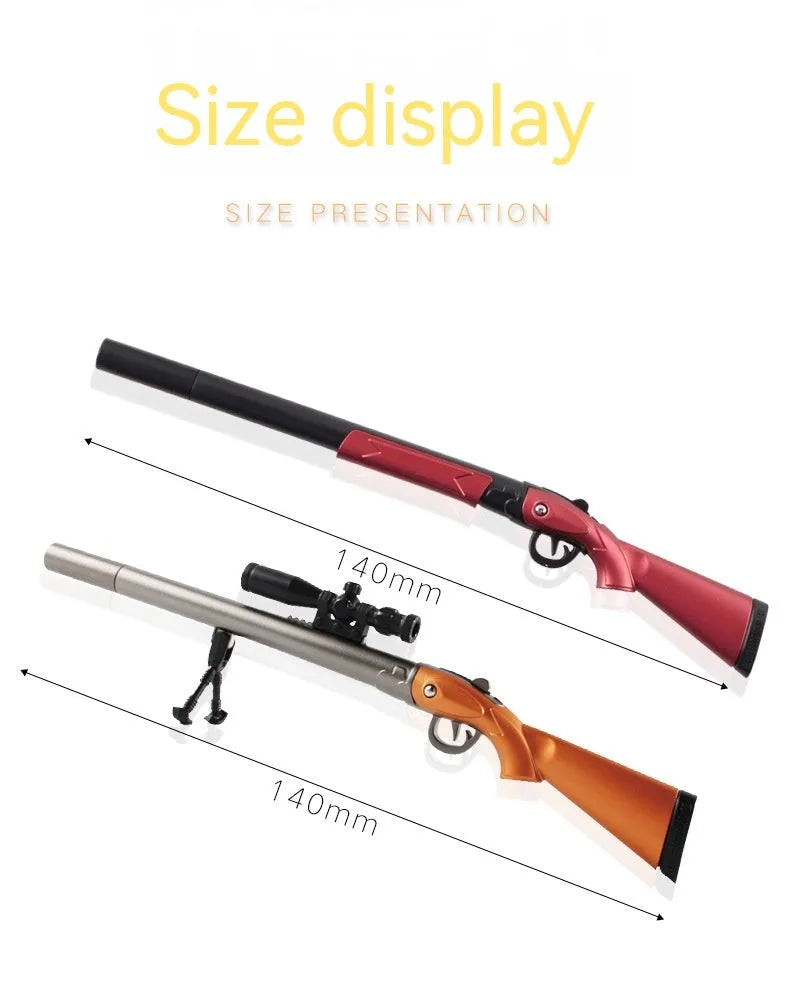 98K Sniper Rifle Marvel gel pen with 0.5mm point and black or blue ink options