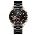 Men's casual business calendar quartz watch with waterproof construction in multiple colour options