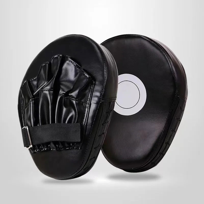Boxing target punch mitts for Sanda and Muay Thai training with PU padding in various colour options