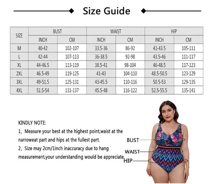 Women's blue printed one-piece swimsuit with spaghetti straps and a striped vest style.