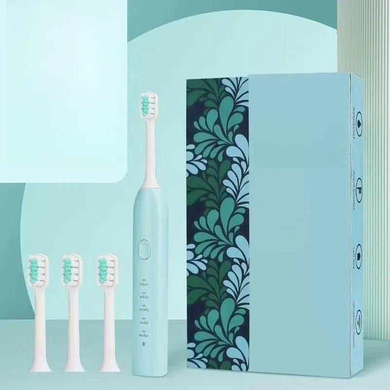 Small yellow duck design USB rechargeable electric toothbrush with soft bristles