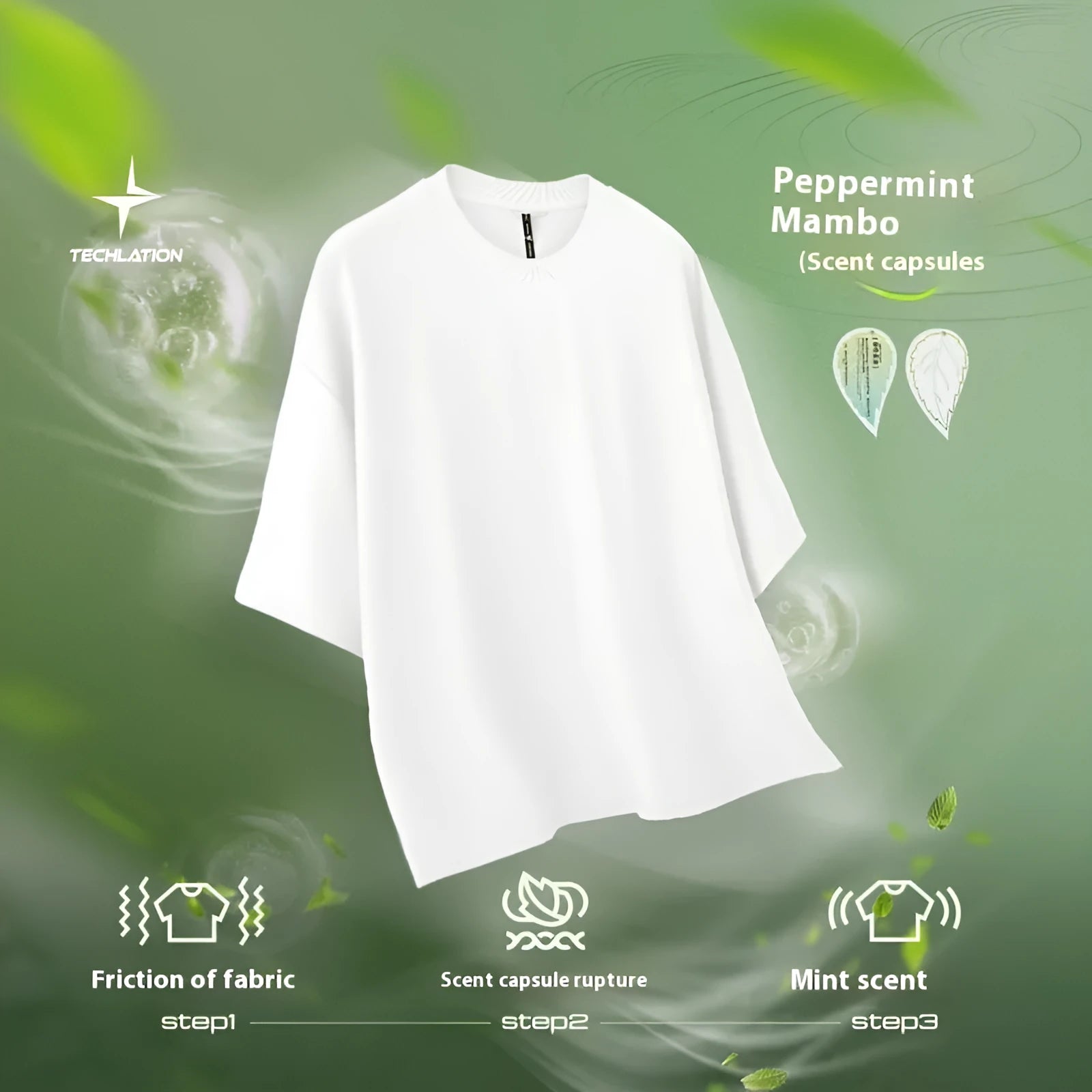 Men's sand grey loose fit short sleeve t-shirt made from cotton and polyester blend fabric