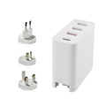 48wpd four-port USB-C fast charger with Power Delivery and indication lights