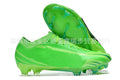 Men's low-top knitted football boots with FG rubber studs on a wear-resistant outsole
