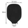 Black neoprene protective sleeve for table tennis racket covering and storage