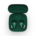 Black Z1 true wireless in-ear Bluetooth headphones with charging case