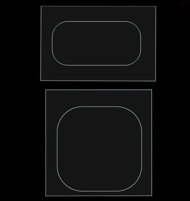 Samsung Galaxy S7 edge and S8 rear camera tempered glass lens protector film set