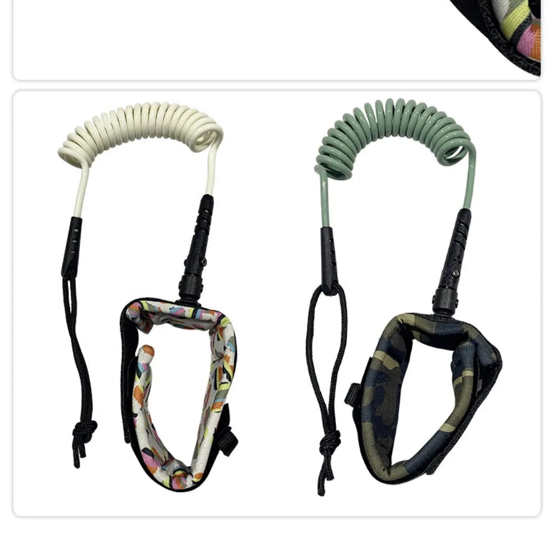Surfboard hand holding rope made from high-strength elastic pulp material with 50kg tension capacity