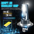 H7 9005 H11 compatible LED fog lamp bulb with aluminium alloy shell and 12 SMD LEDs.