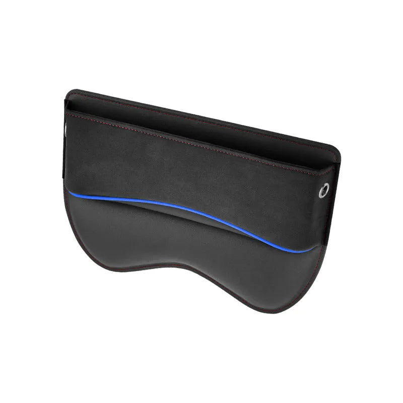 Leather car seat storage box organiser in multiple colour options