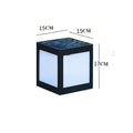 Solar garden lights for outdoor landscape and lawn illumination