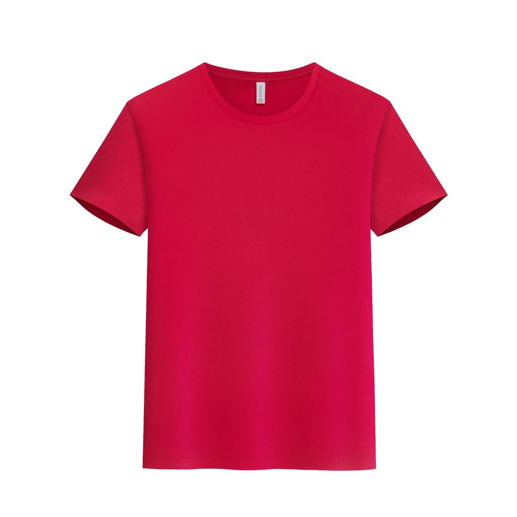 High-end round neck short sleeve fitness sportswear in slim fit nylon spandex pullover style