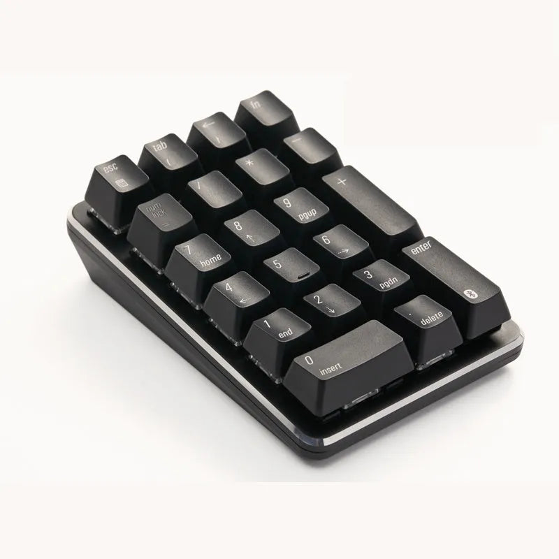 Magic Egg Bluetooth wireless mechanical numeric keypad with red shaft keys and compact plastic body
