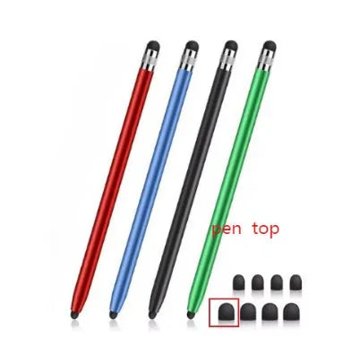 Universal metal touch screen stylus pen in multiple colour options for phones and tablets.