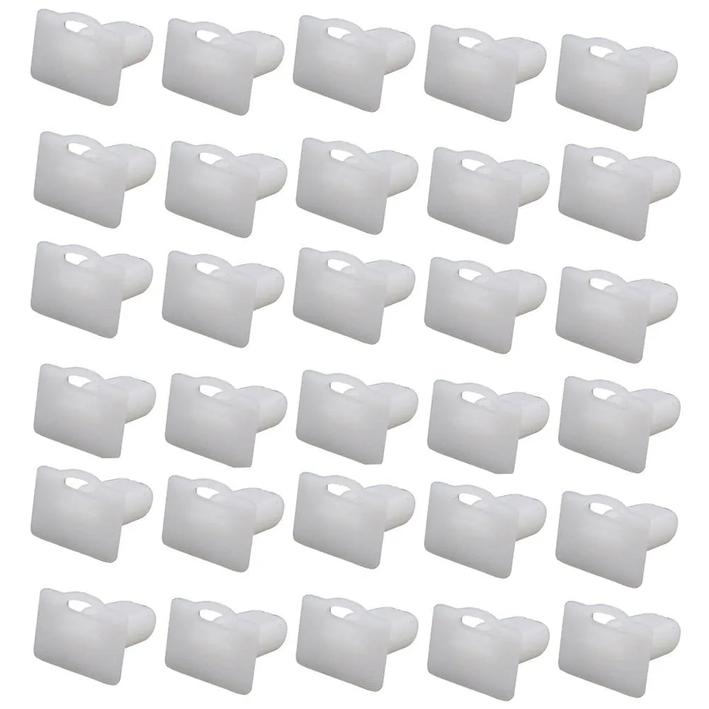 60-piece automobile plastic nails and buckles in D318 colour for automotive trim fastening