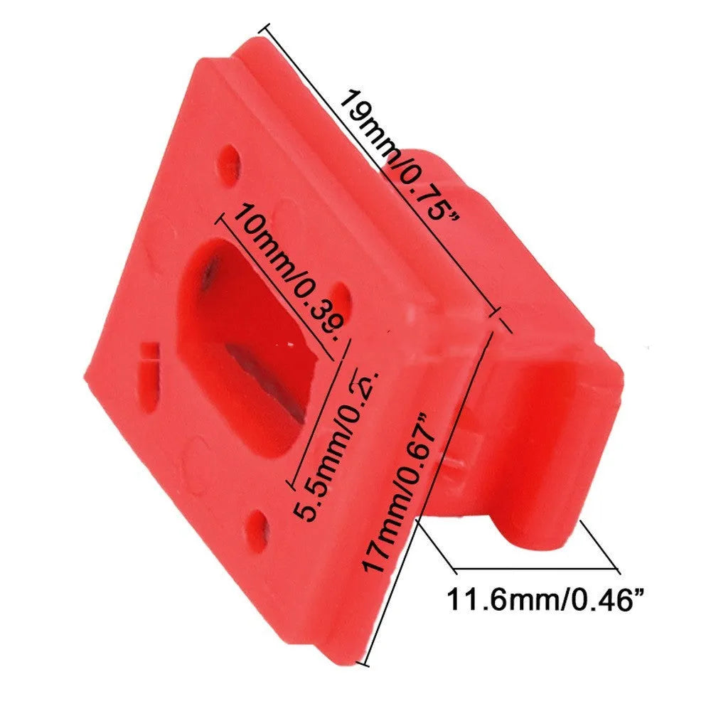 Plastic snap clips for BMW interior door walnut trim panel replacement