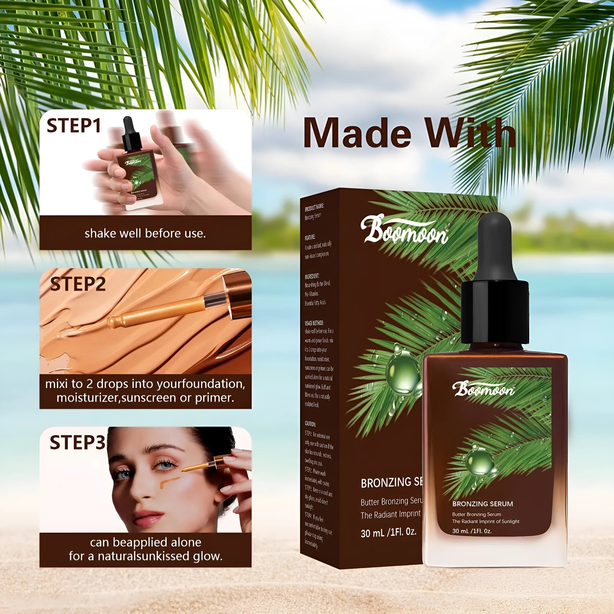 30ml Bronze Black Care Solution bottle for jewellery maintenance with 101mm height