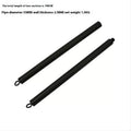 Two-segment push-and-pull rod fitness stick for resistance training exercises