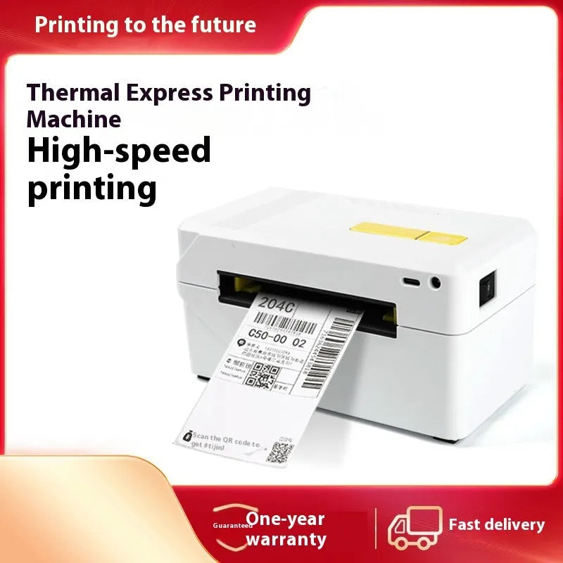 FlashLabel Thermal Express Face Label Printer with USB cable and express order printer