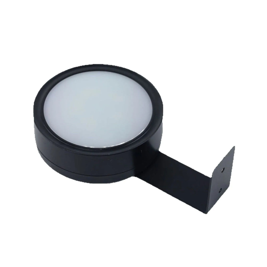 Black, white, and gold magnetic LED lamps with remote control for wall and painting lighting.