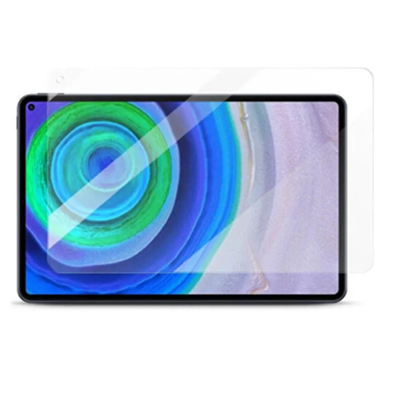 Huawei MatePad tempered glass screen protector film for 10.8-inch, 10.4-inch, and 12.6-inch tablet models.