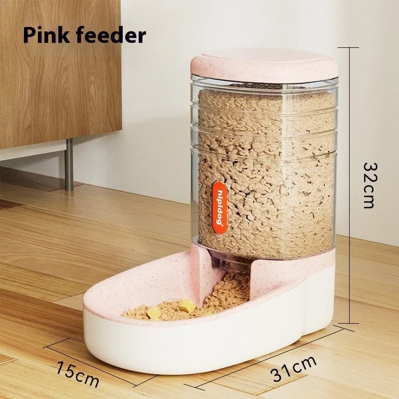 Second generation 3.8L automatic pet water fountain feeder in blue, green, grey or pink colours