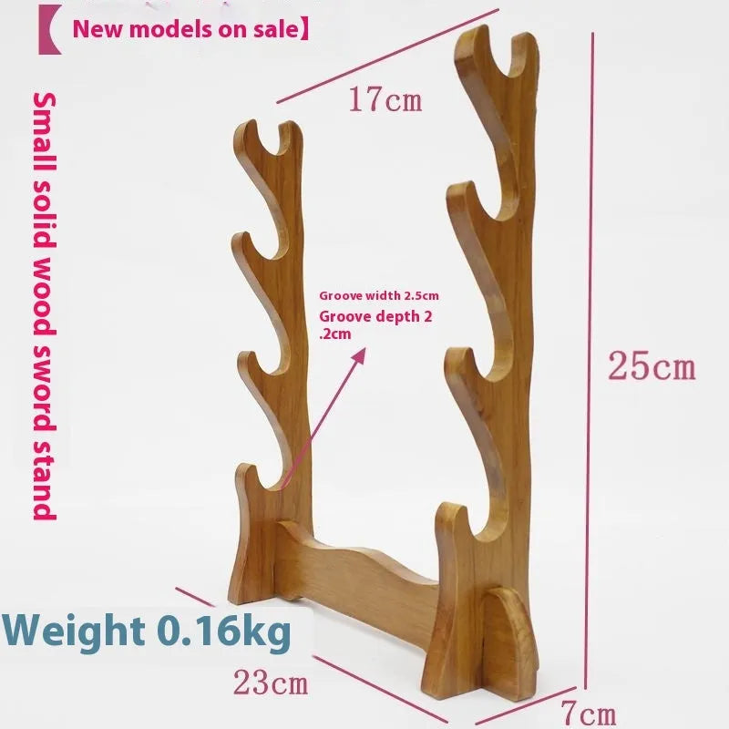 Wooden handmade multi-layer bracket shelf in Chinese style design for wall mounting