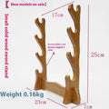Wooden handmade multi-layer bracket shelf in Chinese style design for wall mounting