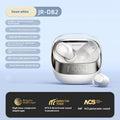 Wireless in-ear Bluetooth headphones with charging case in dawn white or starry sky black colour
