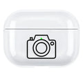 PC protective shell for AirPods Pro 3 in simple solid colour design