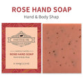 Plant handmade essential oil soap bar 100g for whole body cleansing in green tea lavender rose and coconut scents